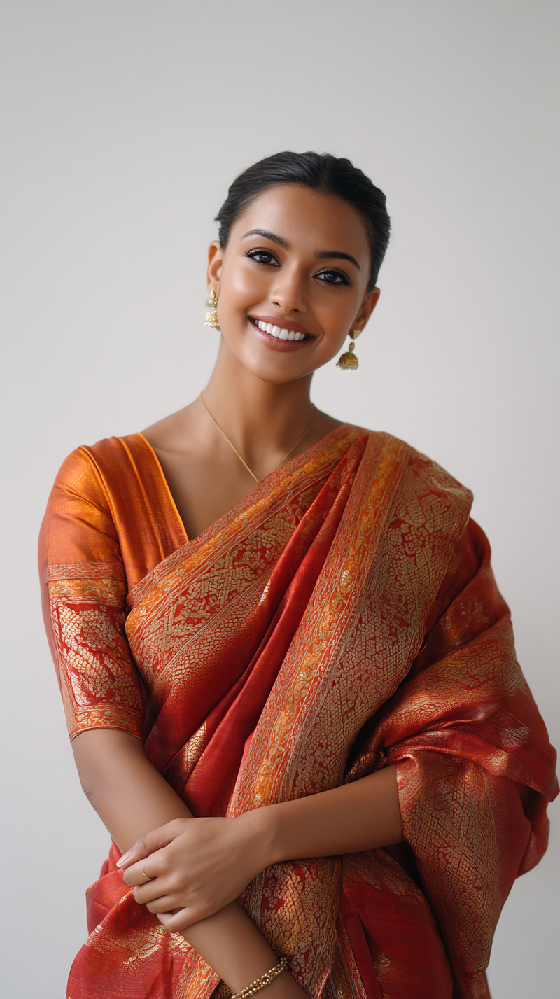 Elegant Blue Saree - Premium Cotton Collection