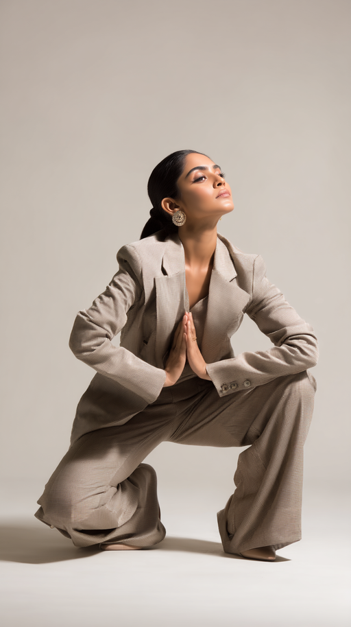 LookMate women's blazer in Beige