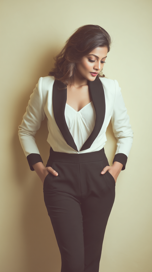 LookMate women's blazer in Navy Blue