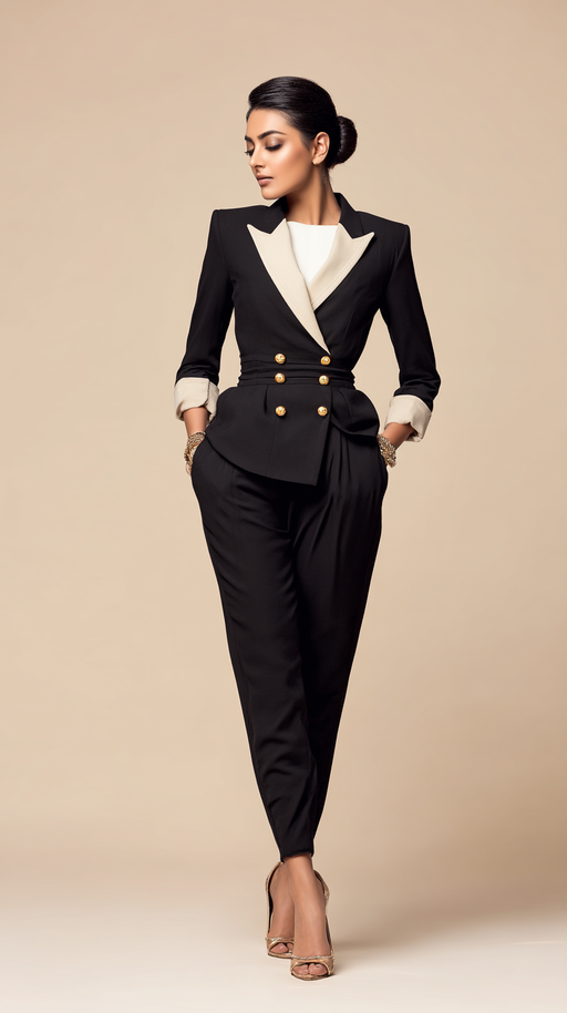 LookMate women's blazer in Cream